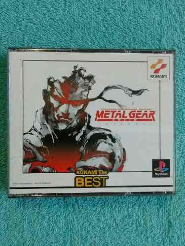 Juegos Ps1 Metal Gear Solid Integral Original (3 Discos)