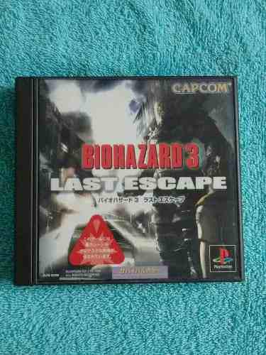 Juegos Ps1 Resident Evil 3 Biohazard 3 Last Escape Original