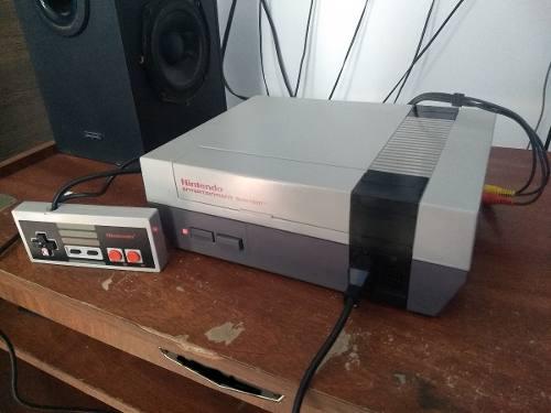 Nintendo Nes Original Estado Impecable Un Joystick + Cables