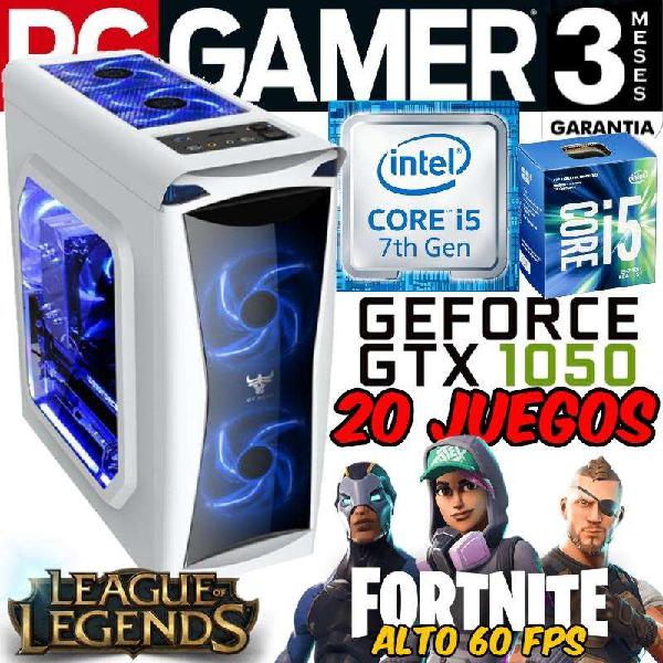 Pc Gamer Nueva Core i5 7400 Gtx 1050 25.999 Contado 20