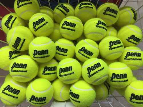 Pelotas Tenis Penn Tournament Sello Negro Bolsa 30 Unidades