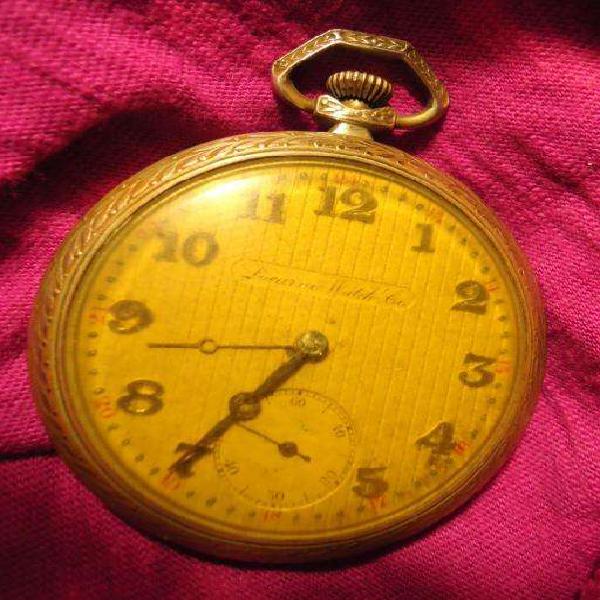 Reloj antiguo de bolsillo, FUNCIONA