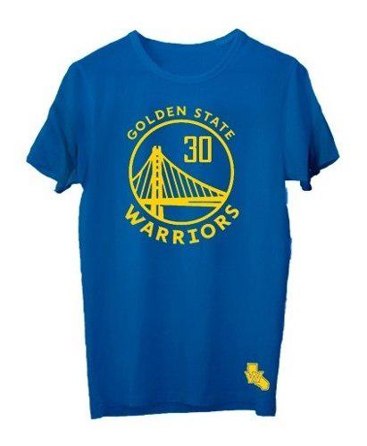 Remera Basket Nba Golden State Warriors (001) #30 Curry