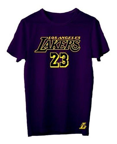 Remera Basket Nba Los Angeles Lakers (001) #23 Lebron James