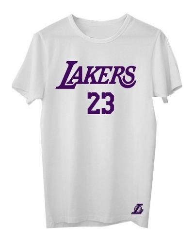 Remera Basket Nba Los Angeles Lakers (004) #23 Lebron James