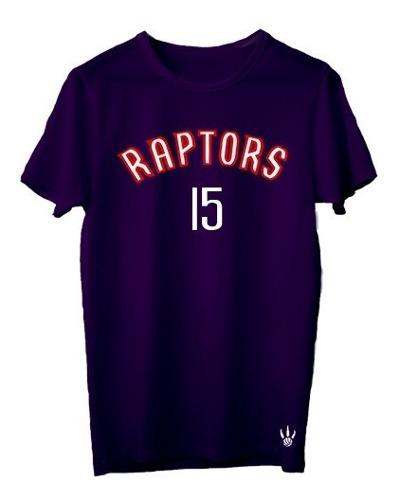 Remera Basket Nba Toronto Raptors (009) #15 Vince Carter