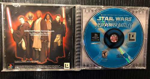 Star Wars Jedi Power Battles Ps1 Playstation Juego Original