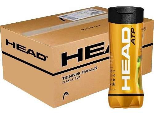 Tubos Pelotas Head Atp Gold 3 Balls - Promo Envío Gratis