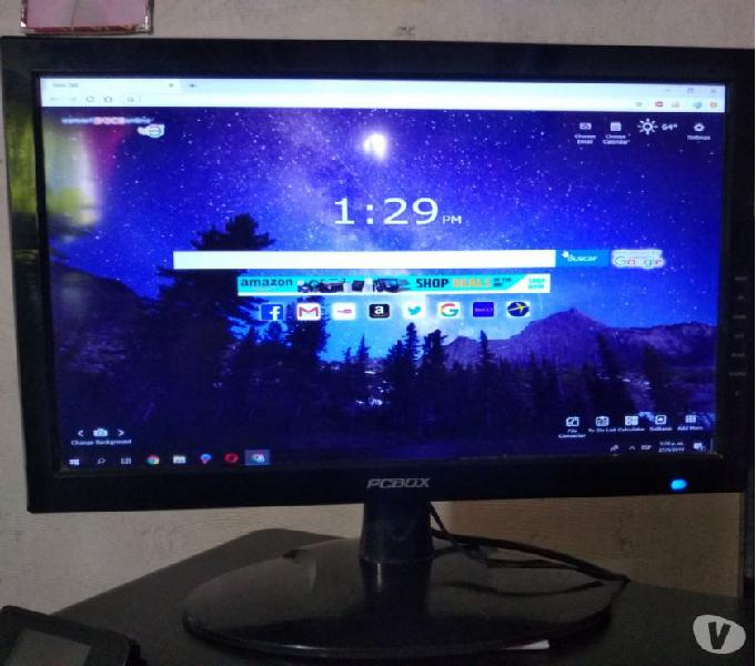 Vendo monitor de PC led de 19 pulgadas marca pcbox