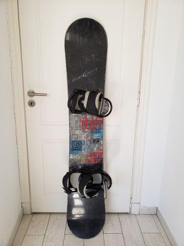 Equipo Completo Snowboard Burton Tabla 158