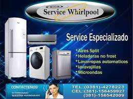 Heladera whirlpool service en tucuman