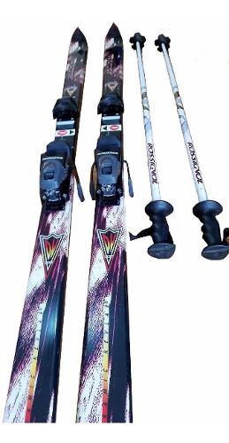 Kit Skies Esquies Esqui Rossignol + Fijación Fd 60