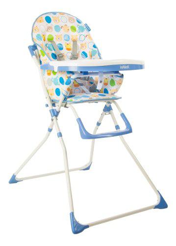 Silla De Comer Bebe Infanti Candy Hc15 Doble Bandeja Env Gra