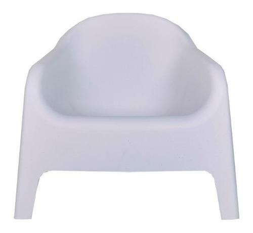 Sillón Plastico Garden Life Skarpo Blanco Interior Exterior