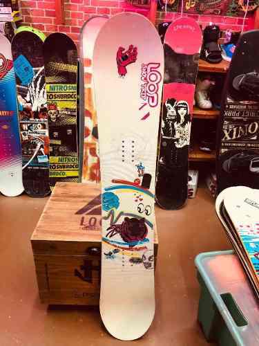 Tabla De Snowboard Santa Cruz Suave 147 Laminada