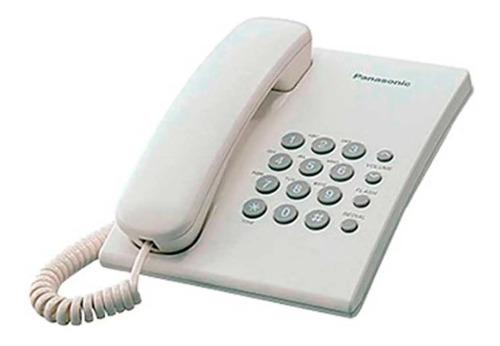 Teléfono Panasonic Kx-ts500 Mesa Blanco/negro