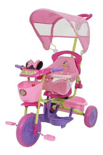 Triciclo Infantil Disney Minnie Rosa Xg-8001