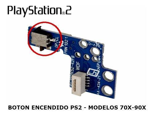 Boton Encendido Playstation 2 Modelos 70x - 90x