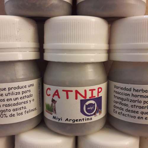 Hierba Gatera Catnip Natural - Concentrado - Miyi Argentina
