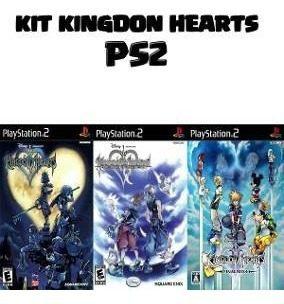 Kingdom Hearts Coleccion Ps2 Playstation 2 (3 Discos)