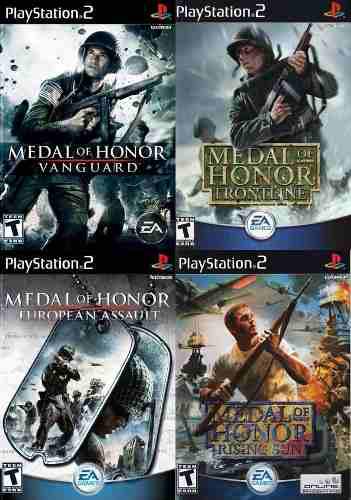 Medal Of Honor Collection Ps2 Sony Playstation 2 (4 Discos)