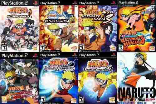Naruto Ps2 Super Super Coleccion (7 Discos) Playstation 2
