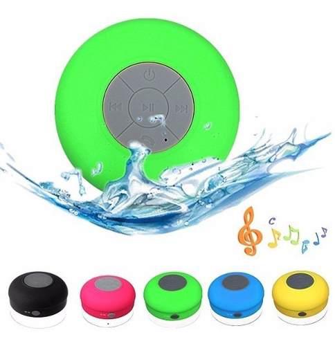 Parlante Bluetooth Recargable Para La Ducha Resistente Agua!