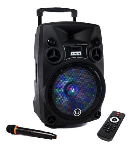 Parlante Portátil Karaoke 12 Bluetooth Led Rgb 3000w + Mic