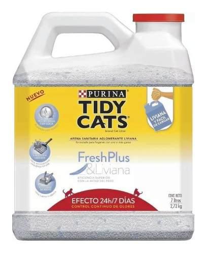 Piedras Aglom. Perf. Tidy Cat Bidon X 2.72 Kg Envio S/c Cap