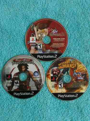 4 Juegos Originales Playstation 2 [No Si Rven]