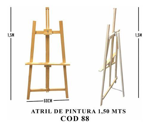 Atril Atriles Atril Atriles De Pintor 1,5mts Fabrica