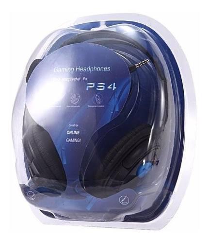 Auricular Gamer Headset P/ Pc Ps4 Playstation 4 Microfono P4