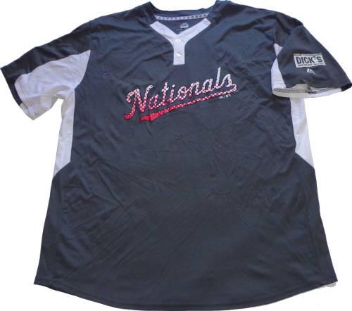Baseball Beisbol Camiseta Majestic Washigton Nationals Mlb