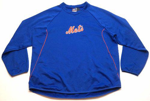 Buzo Majestic New York Mets Baseball Térmico Mlb Usa Xl