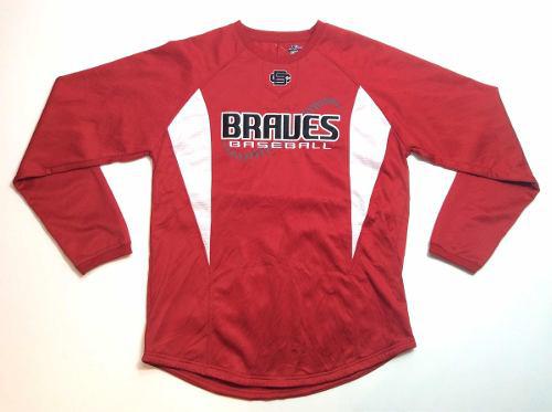 Buzo Térmico Baseball Softball Rojo Polar Interno Hombre Xl