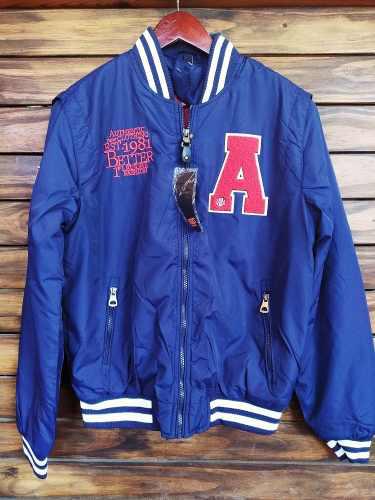 Campera Hombre Beisbol Importada Moda Pretina Combinada