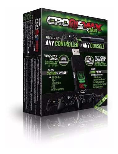 Cronusmax Plus V3 Adaptador Joystick Ps4 Xbox Rapid Fire G27