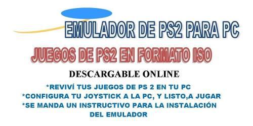 Emulador Ps2 + 5 Juegos Iso