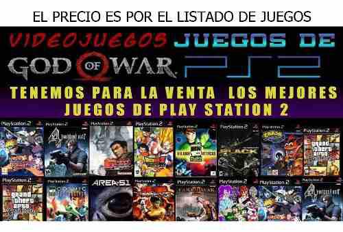 Gran Lote Juegos Ps2 Playstation 2 Todos Los Titulos