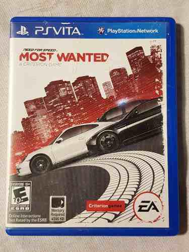 Juego Need For Speed Most Wanted Físico Ps Vita/local