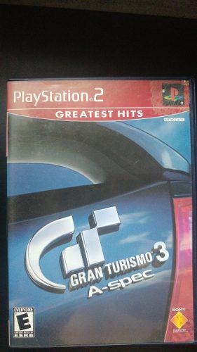 Juego Ps2 Original Gran Turismo 3 A-spec Con Manual