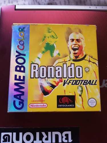 Juego Ronaldo Game Boy Color
