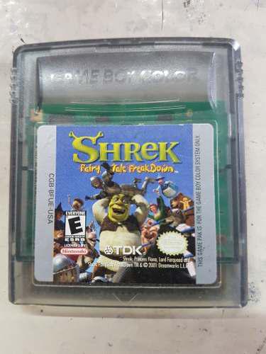 Juego Shrek Game Boy Color
