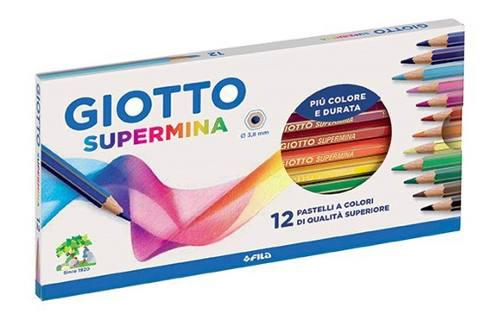 Lapices Giotto Supermina X 12 Unidades Profesional Faber Bic