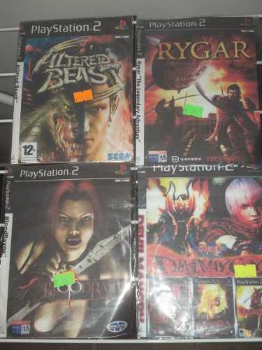 Lote 2 Play 2 Lote Juegos Ps 2