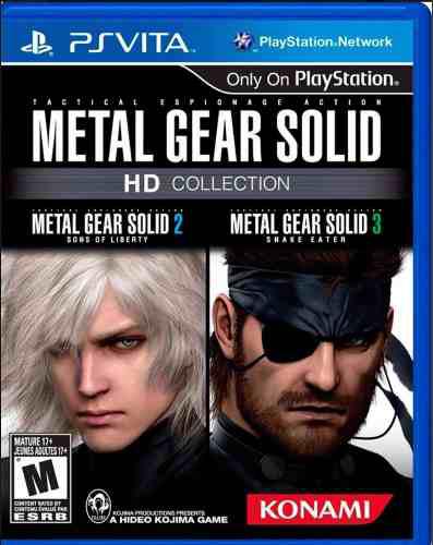 Metal Gear Solid 2//3 Hd Collection Psvita Físico Sellado
