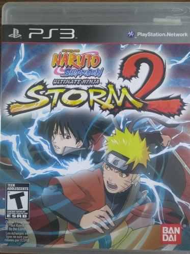 Naruto Shippuden Ultimate Ninja Storm 2 Juego Fisico Ps2