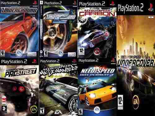 Pack Need For Speed Ps2 (7 Juegos)