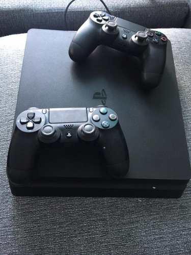 Ps 4 Ps4 Slim + 2 Joystick Original + 4 Juegos Fisico