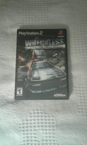 Ps2 Wreckless Juego Ure